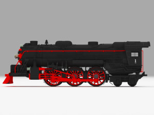 locomotive 3D मॉडल