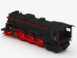 locomotive 3D मॉडल
