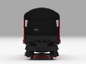 locomotive 3D मॉडल
