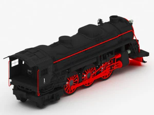 locomotive 3D Model