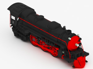 locomotive 3D मॉडल