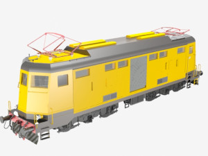 locomotive 3D Model