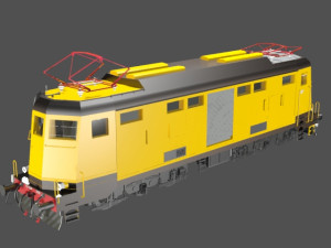 locomotive Modelo 3D