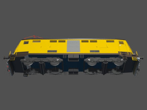 locomotive Modelo 3D