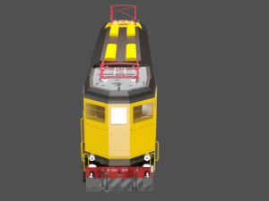 locomotive Modelo 3D