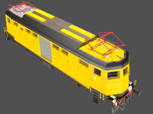 locomotive Modelo 3D