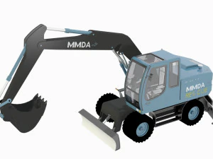 mmda camion Modello 3D