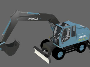 mmda truck Model 3D