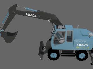 mmda truck Model 3D