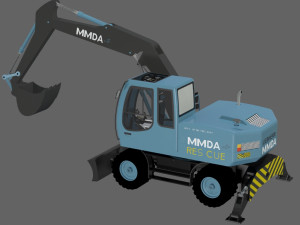 mmda truck Model 3D