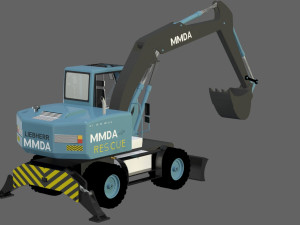mmda truck Model 3D