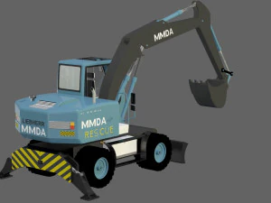 mmda truck 3D Model