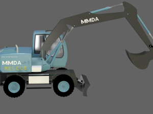 mmda truck Model 3D