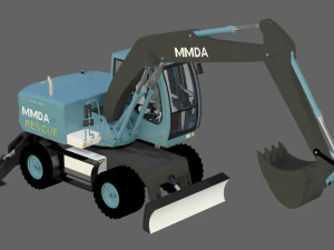 mmda truck 3D Model