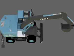 mmda truck Model 3D