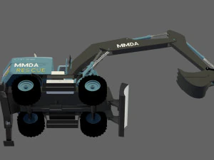 mmda truck 3D Model
