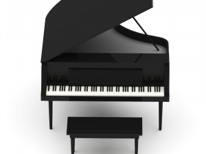 piano 3D Model