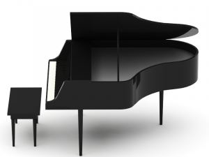 piano 3D Model