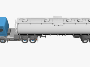 scania tanker 3D 모델