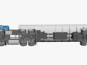 scania tanker 3D 모델