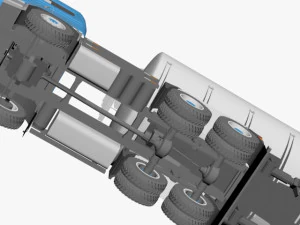 scania tanker 3D Model