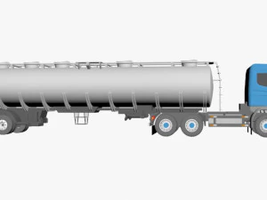 scania tanker 3D Model