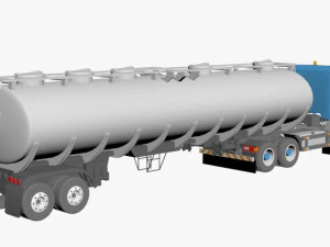 scania tanker 3D Model