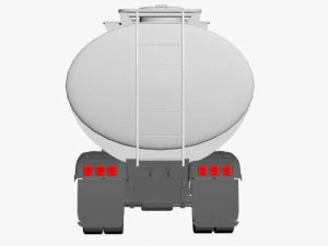 scania tanker 3D Model
