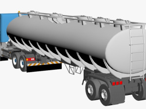 scania tanker 3D 모델