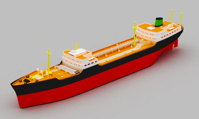 barco patrulha Modelo 3D .c4d .max .obj .3ds .fbx .stl .blend