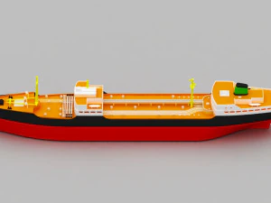 barco patrulha Modelo 3D