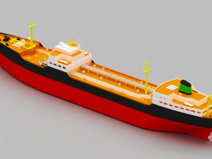 patrol boat 3D Model