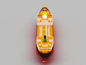 patrol boat 3D Model
