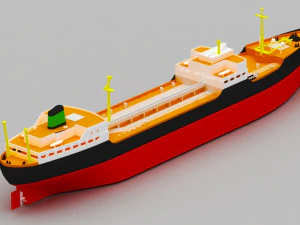 barco patrulha Modelo 3D