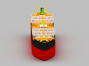 patrol boat 3D Model