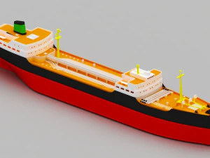 barco patrulha Modelo 3D