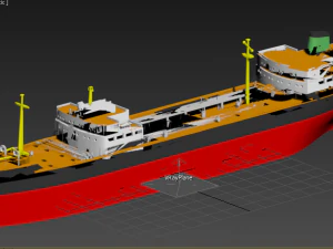 barco patrulha Modelo 3D