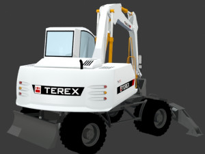 terex tw 170 3Dモデル