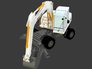 terex tw 170 3D Model