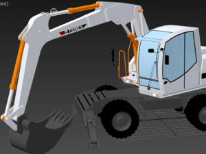 terex tw 170 3Dモデル