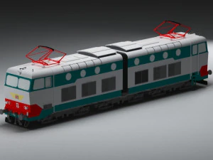 train 3D Model