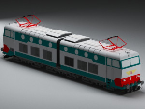 train 3D Модель