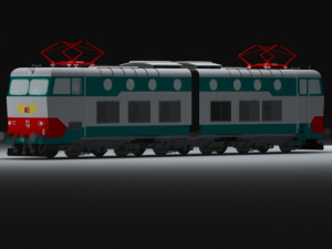 train 3D Модель