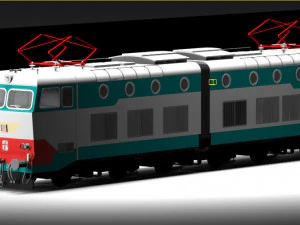 train 3D Model