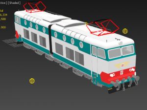 train 3D Модель
