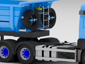 truck Model 3D