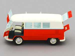 vw samba 3D Model