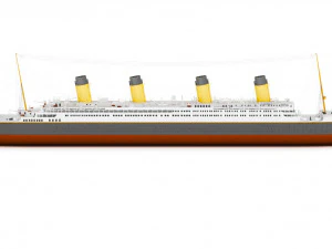 titanic 3D Model