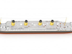 titanic Model 3D