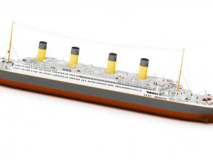 titanic 3D Model